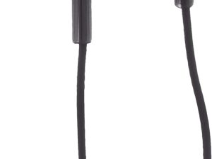 Basics In-Ear Wired Headphones, Earbuds with Microphone, Black
