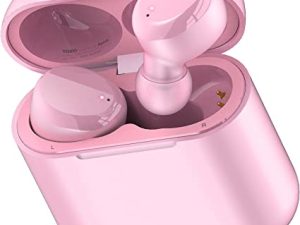 True Wireless Earbuds Bluetooth 5.3 Headphones Touch Control with Wireless Charging